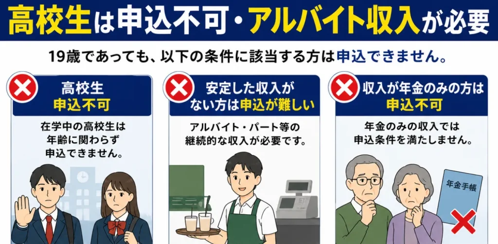 19歳　お金借りる　高校生